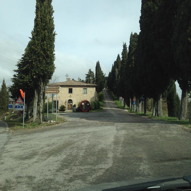 קסטלינה אין קיאנטי Villa Capannuccia מראה חיצוני תמונה