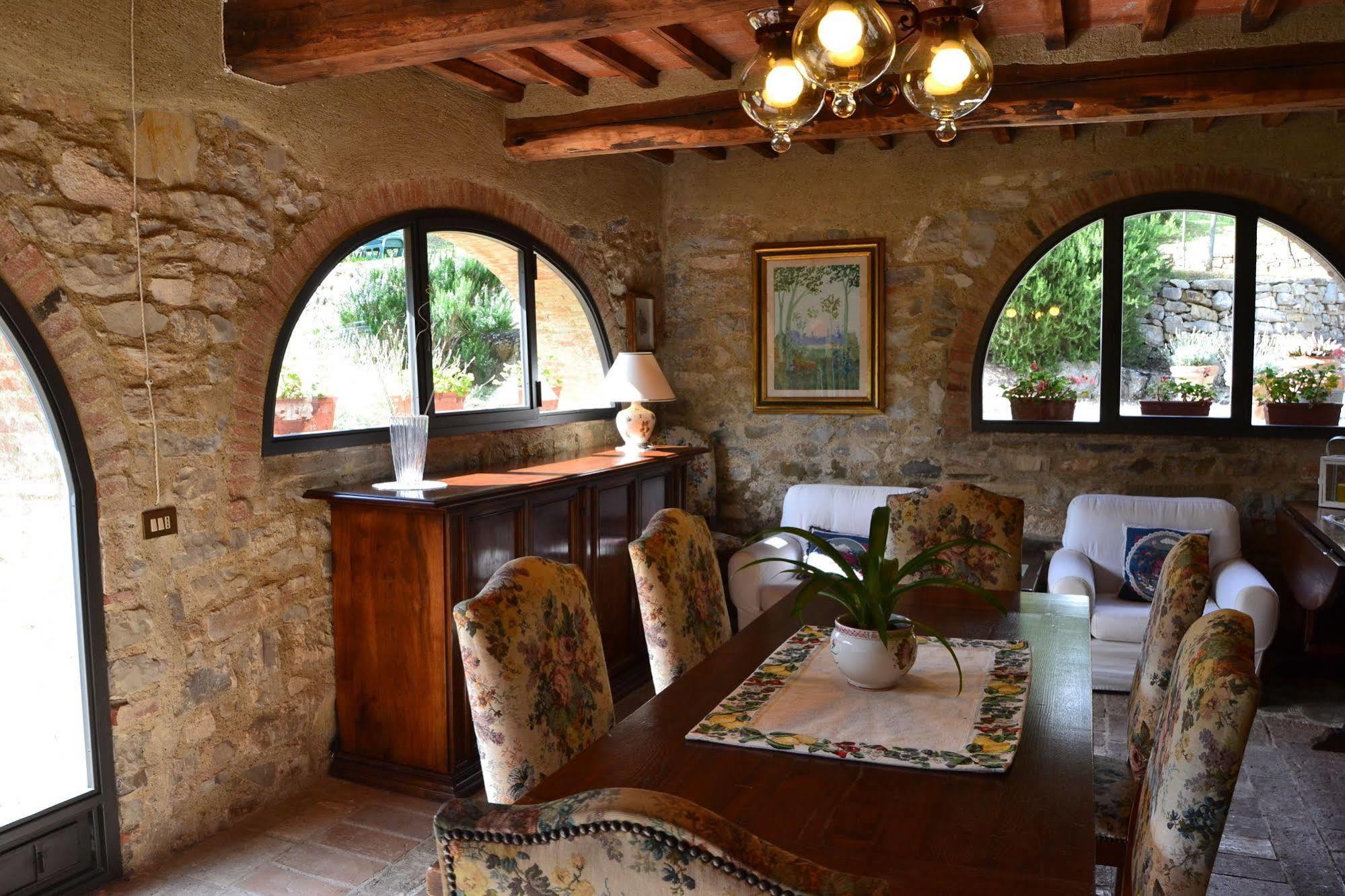 קסטלינה אין קיאנטי Villa Capannuccia מראה חיצוני תמונה