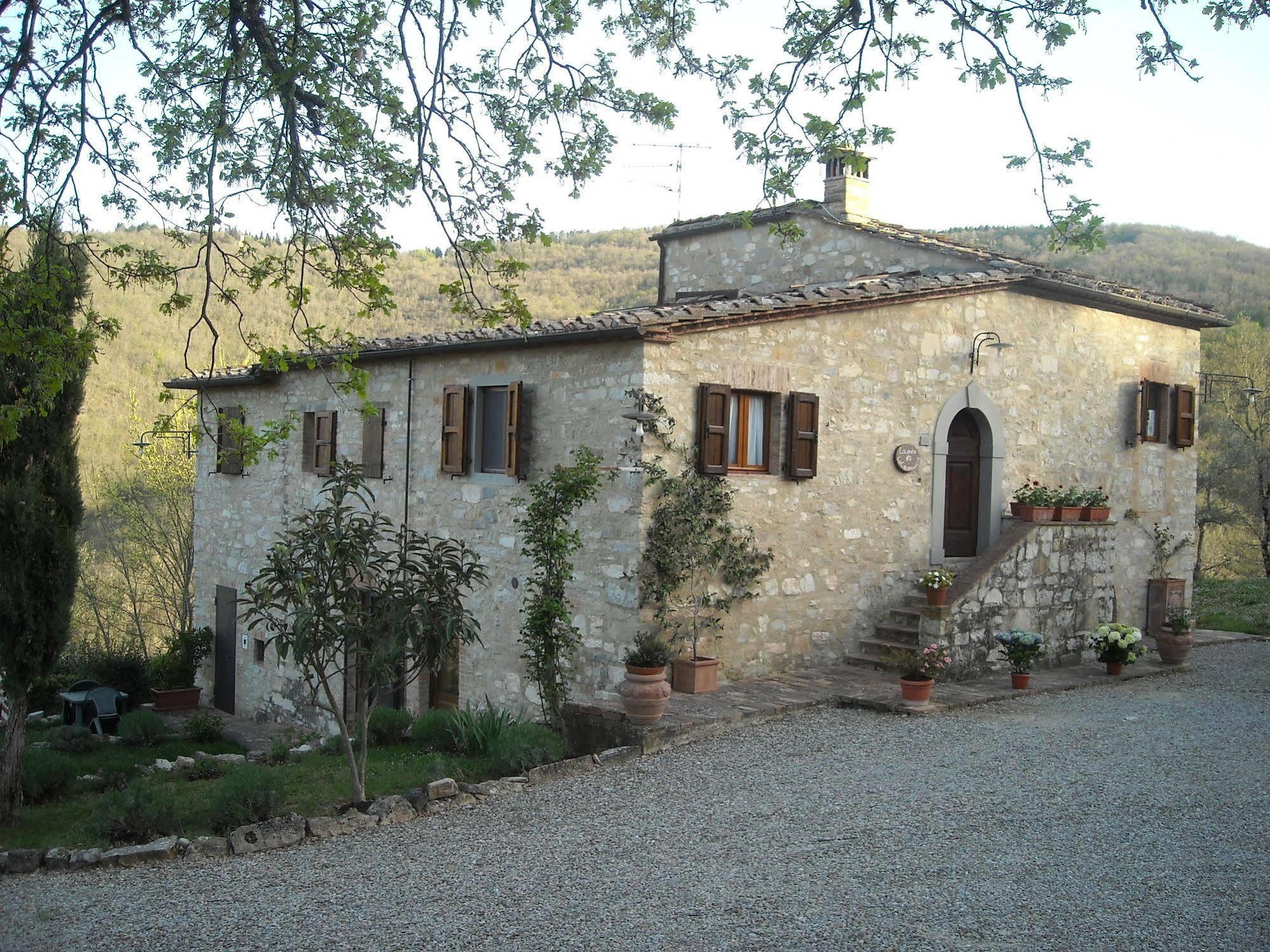 קסטלינה אין קיאנטי Villa Capannuccia מראה חיצוני תמונה