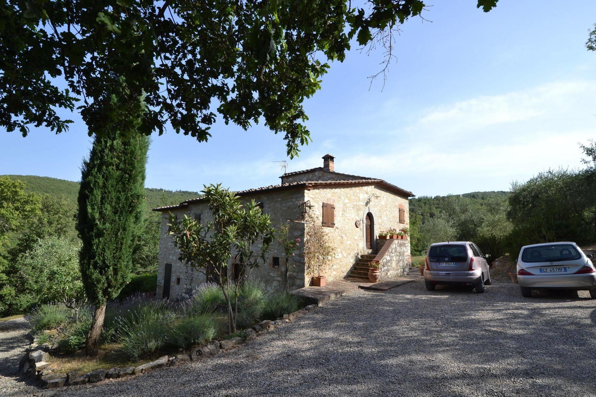 קסטלינה אין קיאנטי Villa Capannuccia מראה חיצוני תמונה
