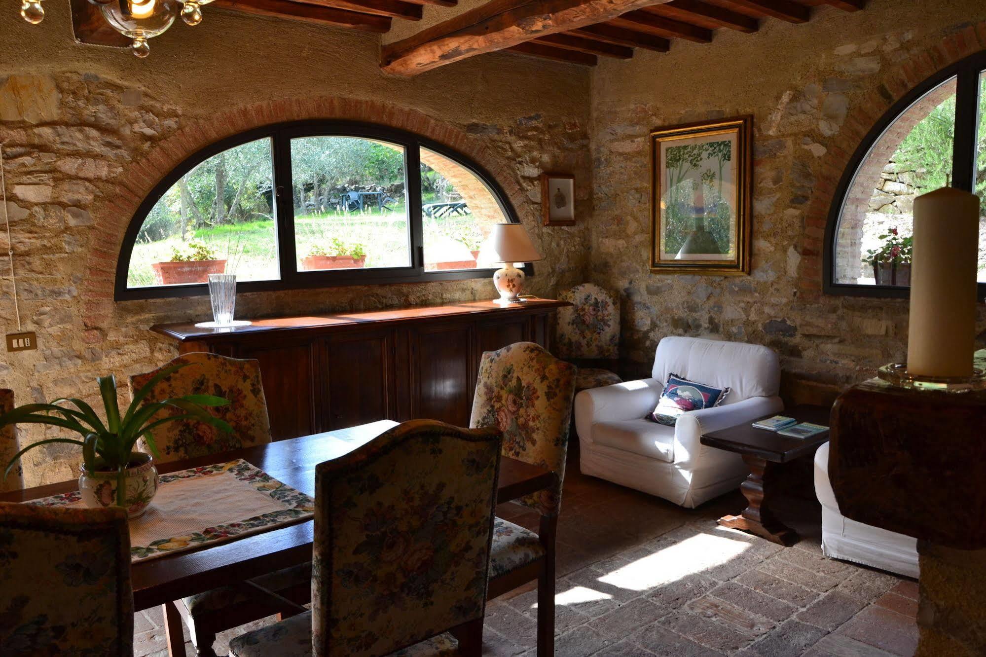 קסטלינה אין קיאנטי Villa Capannuccia מראה חיצוני תמונה