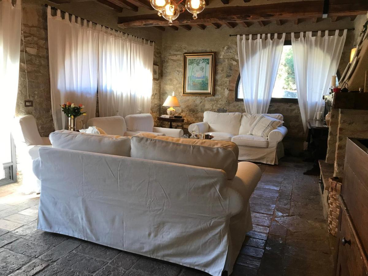קסטלינה אין קיאנטי Villa Capannuccia מראה חיצוני תמונה