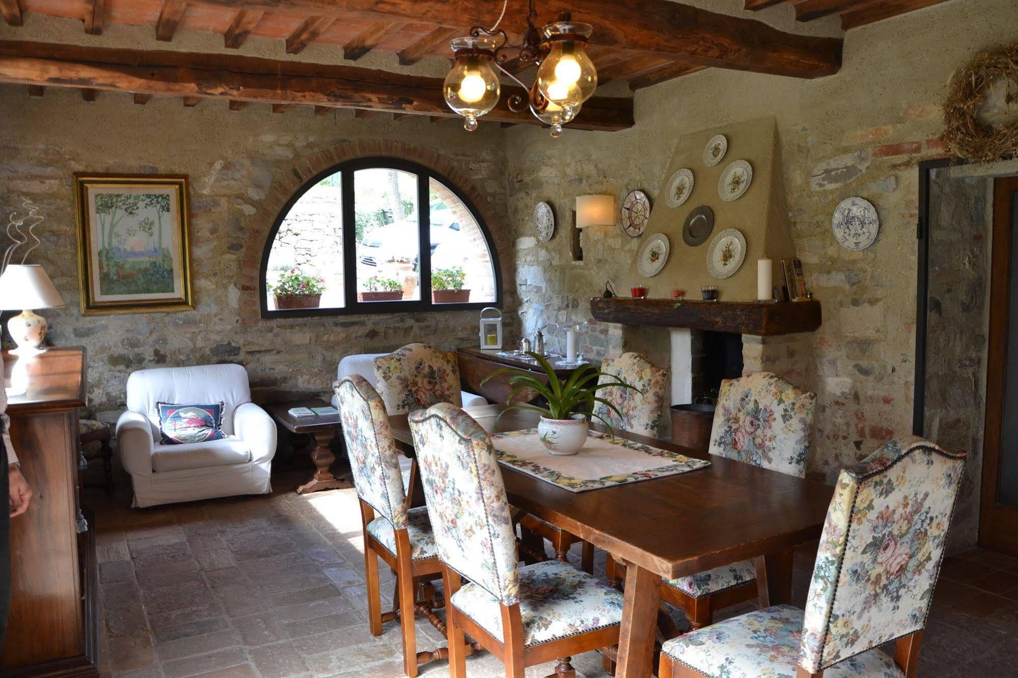קסטלינה אין קיאנטי Villa Capannuccia מראה חיצוני תמונה