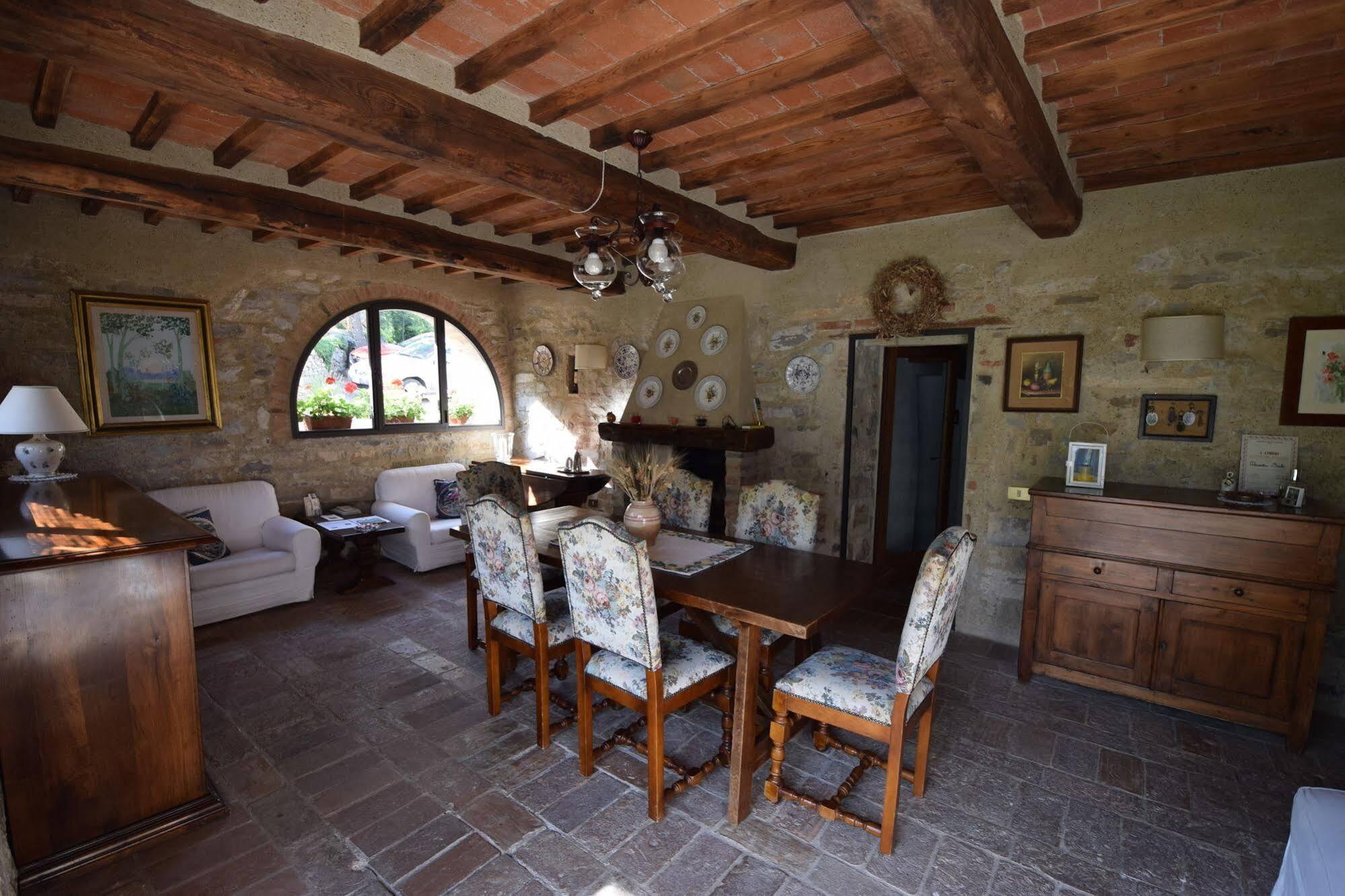 קסטלינה אין קיאנטי Villa Capannuccia מראה חיצוני תמונה